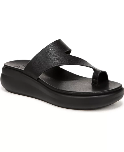  Сандалии Cailan на плоской подошве с тульей-липучкой black faux leather