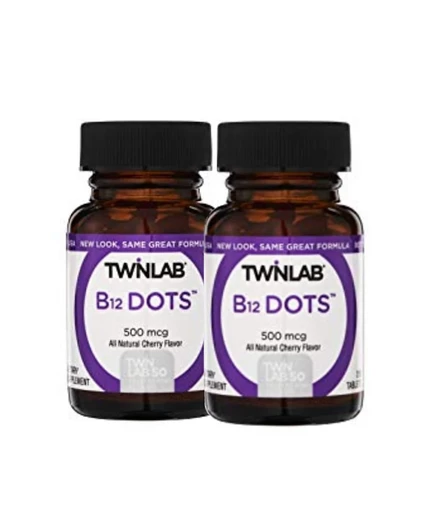 Витамины Twinlab B-12 Dots 500 мкг, 250 табл