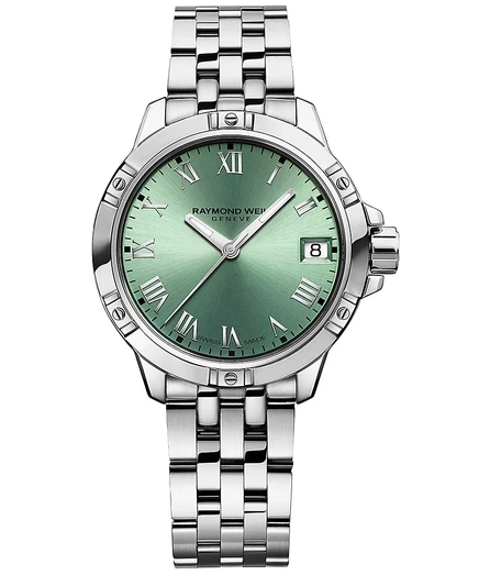 Женские часы Raymond Weil Tango Classic, зеленые