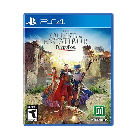 Видеоигра Maximum Games The Quest for Excalibur: Puy du Fou для PS4, белая