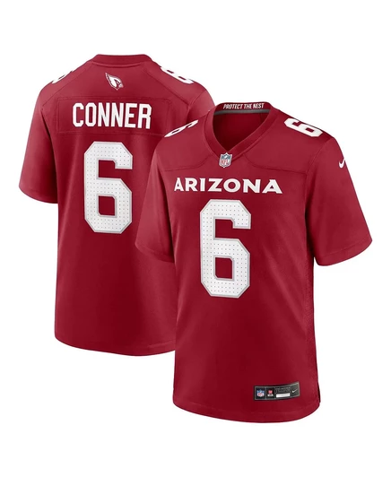Мужская домашняя игровая майка Nike James Conner Cardinal от Arizona Cardinals cardinal