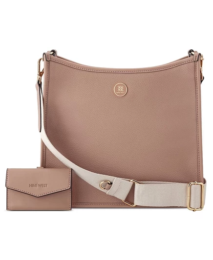 Женская сумка через плечо Nine West Nalini, розовая