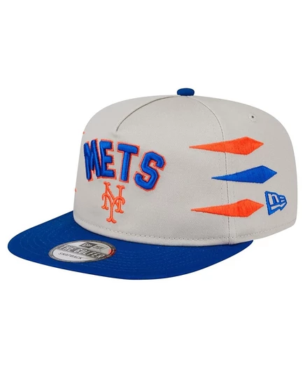 Мужская кепка New Era New York Mets Iron Golfer, кремовая