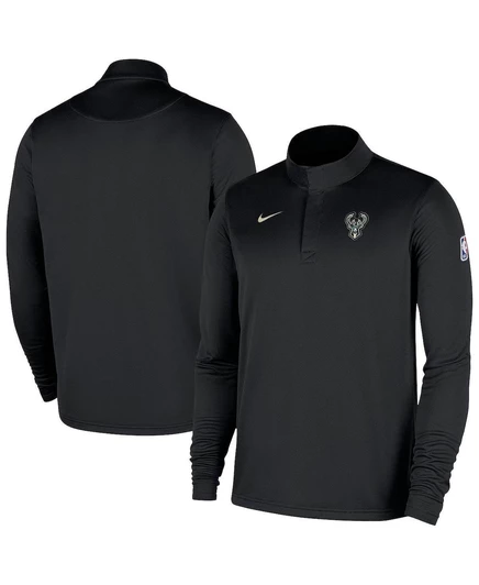 Мужская куртка Nike Coaches Quarter‑Zip 2025/26, черная