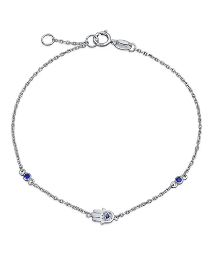 Браслет Bling Jewelry с подвеской «Хамса», серебро .925