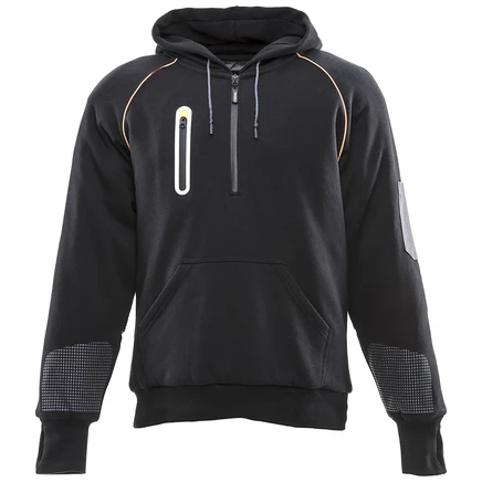 Мужская утепленная худи RefrigiWear PolarForce, черная