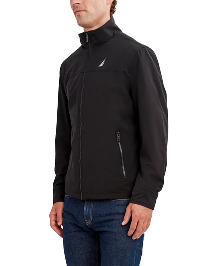Мужская ветровка nautica stretch performance, черная