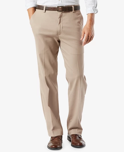 Мужские брюки Dockers Easy Classic Fit, стрейч, бежевые
