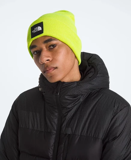 Мужская шапка The North Face Big Box, зеленая