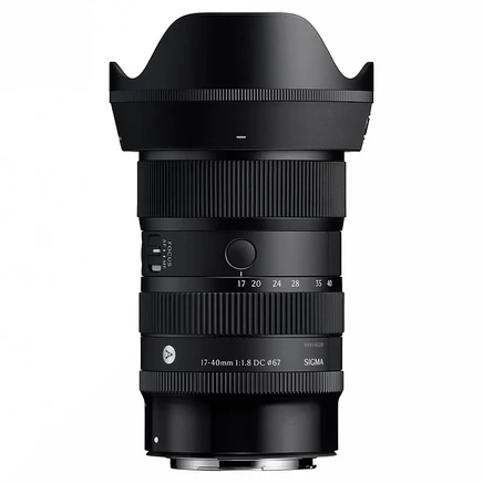 Объектив Sigma 17–40 мм F1.8 DC Art для Canon RF, черный