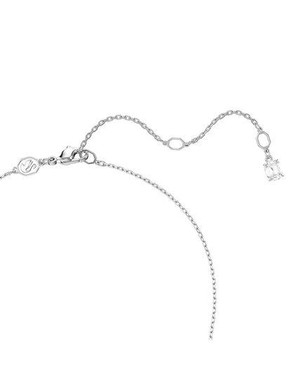 Ожерелье Swarovski Matrix с круглыми кристаллами, белое