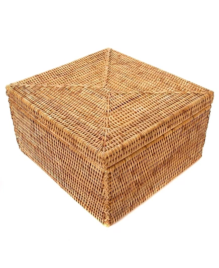 Короб Artifacts Trading Company с крышкой, медовый