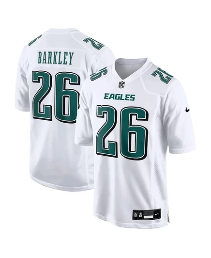 Мужская футболка Nike Saquon Barkley Tundra White Philadelphia Eagles Fashion Game от Nike white