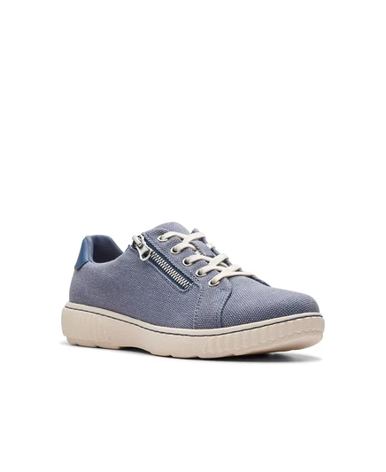 Женская коллекция кроссовок-слипонов Caroline Echo  denim textile