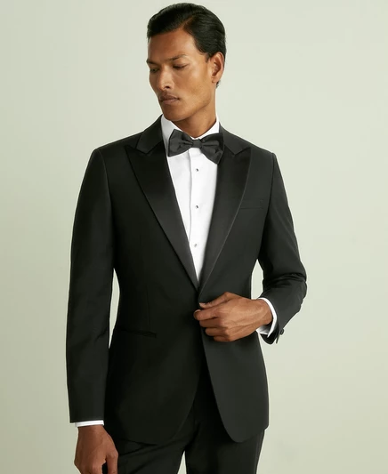 Мужской смокинг Reiss Poker однобортный, черный
