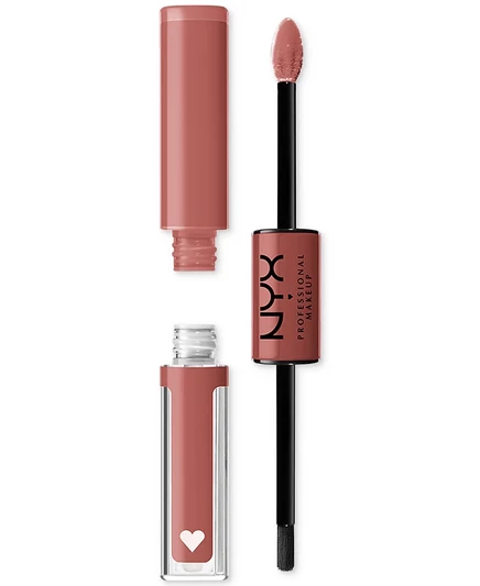 Жидкая помада NYX Shine Loud, стойкая, глянцевая, розовая (2)
