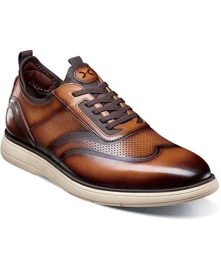 Мужская эластичная кружевная обувь Edgewood Wingtip от Stacy Adams