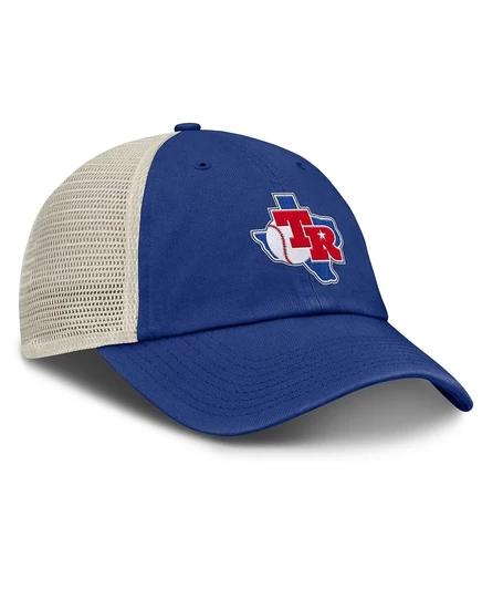 Мужская кепка Nike Royal/Natural Texas Rangers Cooperstown Collection Club Trucker с регулируемой головкой royal, natural
