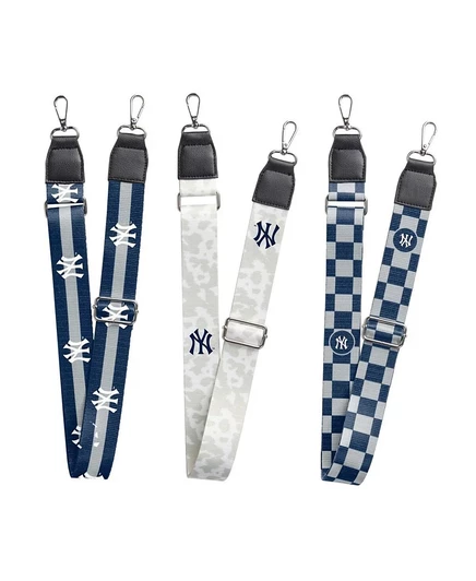 Ремни для сумки Logo Brands New York Yankees, набор 3 шт., синие