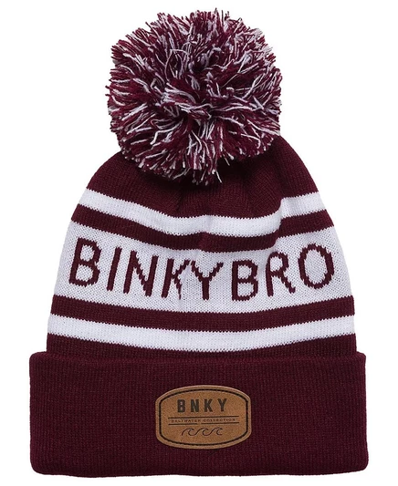 Мужская шапка BinkyBro Sundance Pom, черная