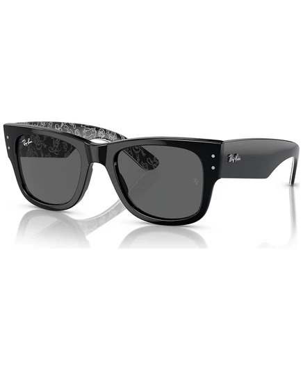 Унисекс солнцезащитные очки Ray‑Ban Mega Wayfarer, черные