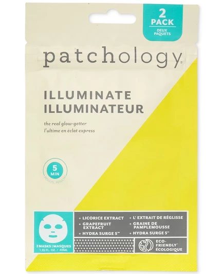 Маска-пластырь Patchology Illuminate Sheet, 2-шт. не окрашена