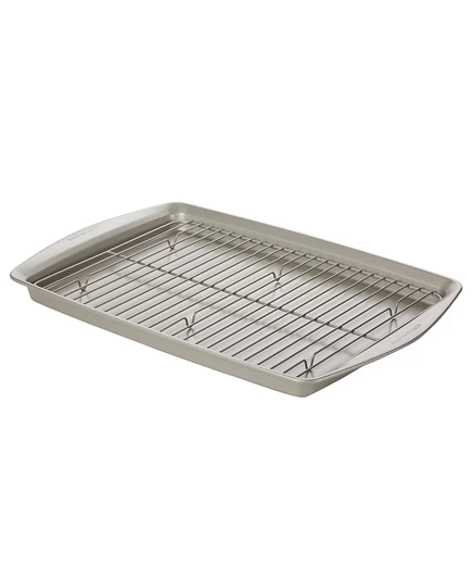 Противень Rachael Ray Jumbo 33×48 см с решеткой, антипригарный