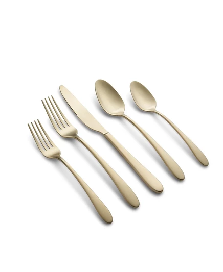 Приборы Cambridge Silversmiths Poet, 20 шт., золотистые