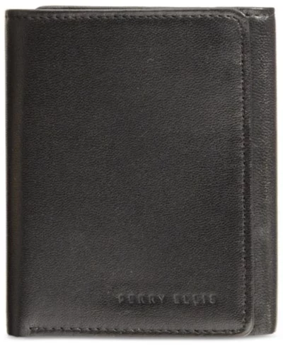 Мужской кожаный кошелек Perry Ellis Portfolio