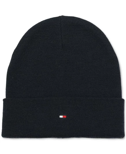 Мужская шапка-бини Tommy Hilfiger с вышивкой флага, синяя