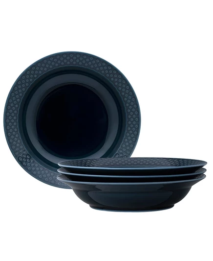 Набор столовых мисок Noritake Kikko 740 мл, синие