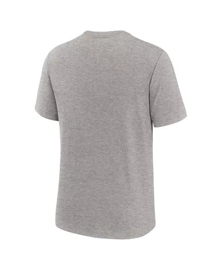 Мужская трехслойная футболка Nike Heather Gray West Virginia Mountaineers Blitz Roll Call от Nike heather gray