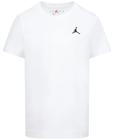 Мальчиковая футболка Jordan Jumpman Air с вышивкой, белая