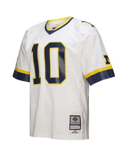 Мужская джерси Mitchell & Ness Tom Brady 1999, белая