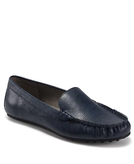 Женские мокасины Aerosoles Over Drive, синие тисненые