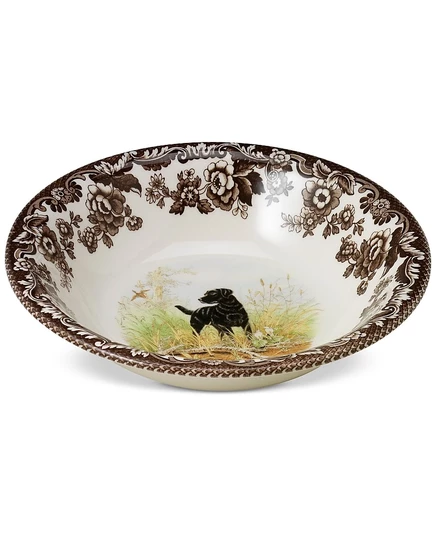 Миска для хлопьев Spode Woodland Black Lab коричневая