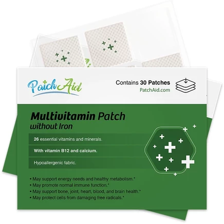 Пластырь PatchAid MultiVitamin Plus без железа, белый