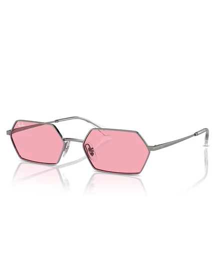 Унисекс солнцезащитные очки Ray-Ban Yevi RB3728, серебристые