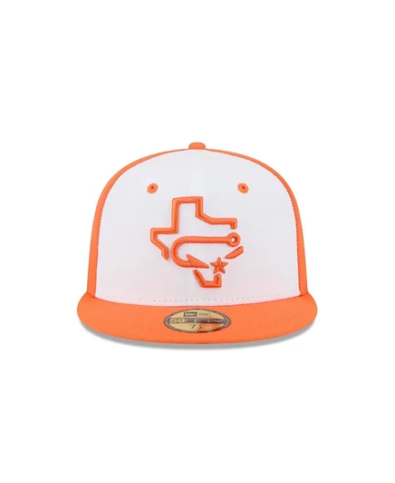 Мужская белая кепка New Era Corpus Christi Hooks Theme Nights 59