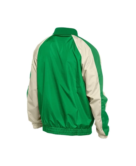 Мужская куртка-ветровка с капюшоном Kelly Green Detroit Tigers Ripstop Raglan на молнии с капюшоном Kelly Green Detroit Tigers kelly green