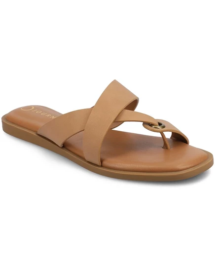 Женские сандалии Journee Collection Prizzie, бежевые