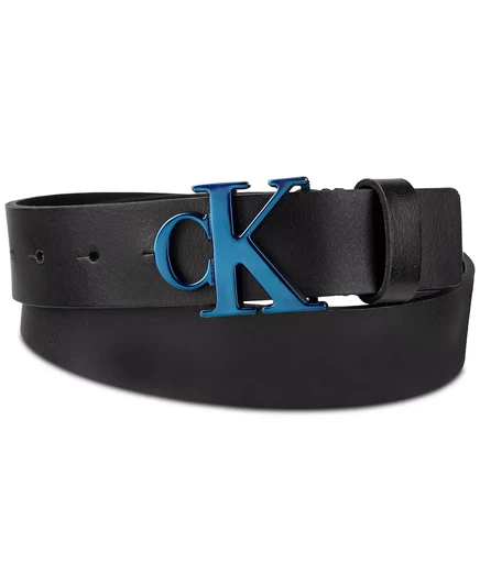  Мужской ремень с монограммой CK black