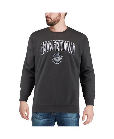 Мужская толстовка Colosseum с круглым вырезом Georgetown Hoyas от Colosseum  charcoal
