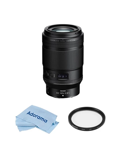 Объектив Nikon NIKKOR Z MC 105 мм f/2.8 VR S, комплект с УФ-фильтром