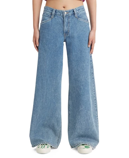 Женские джинсы Levi's 94 Baggy широкие, синие