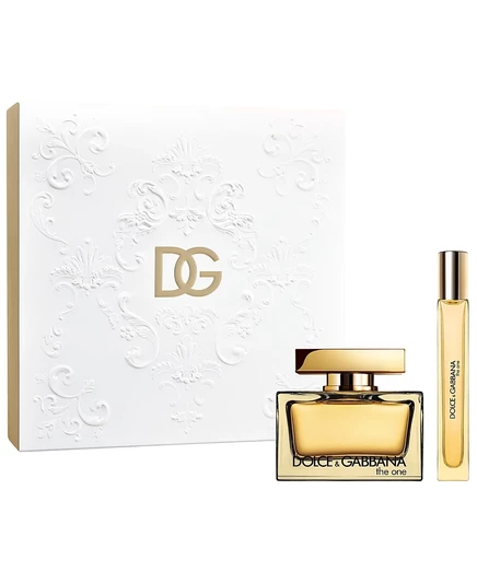 Подарочный набор Dolce&Gabbana The One Eau De Parfum Intense, состоящий из 2 предметов, без цвета