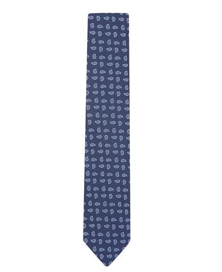 Мужской классический галстук от Тома Бейна navy paisley