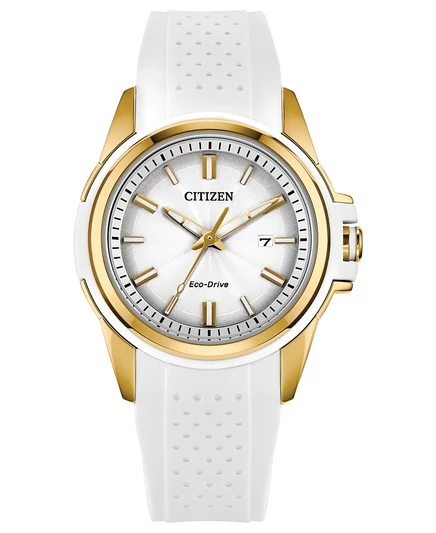 Женские часы Citizen Veya, 33,4 мм, белые