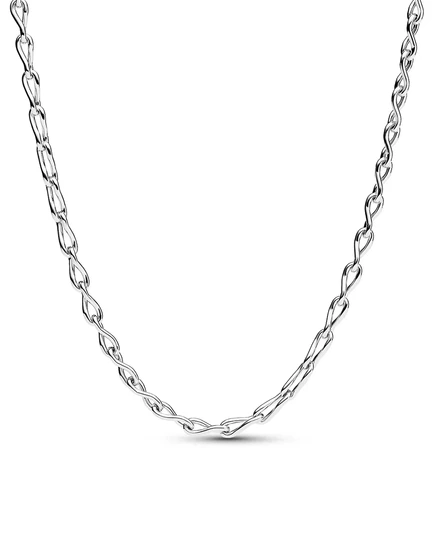  Ожерелье из 8 звеньев цепочки из стерлингового серебра 8 chain link necklace