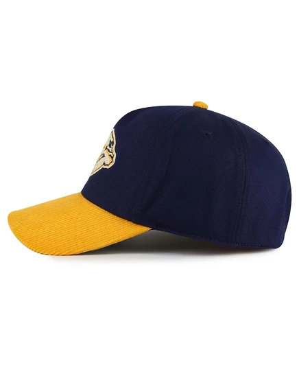 Мужская регулируемая шляпа American Needle темно-синего цвета/золотого цвета Nashville Predators Burnett navy, gold